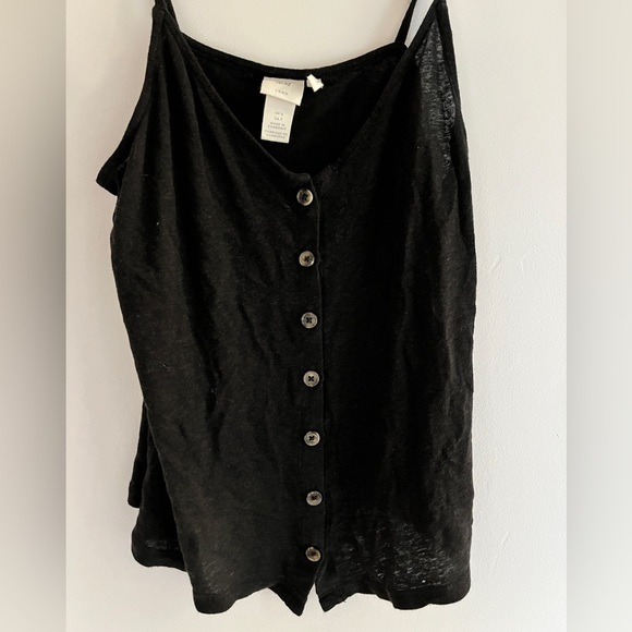 H&M light tank top with buttons - Picture 1 of 3